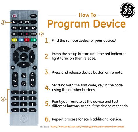 ge universal remote codes for sceptre tv